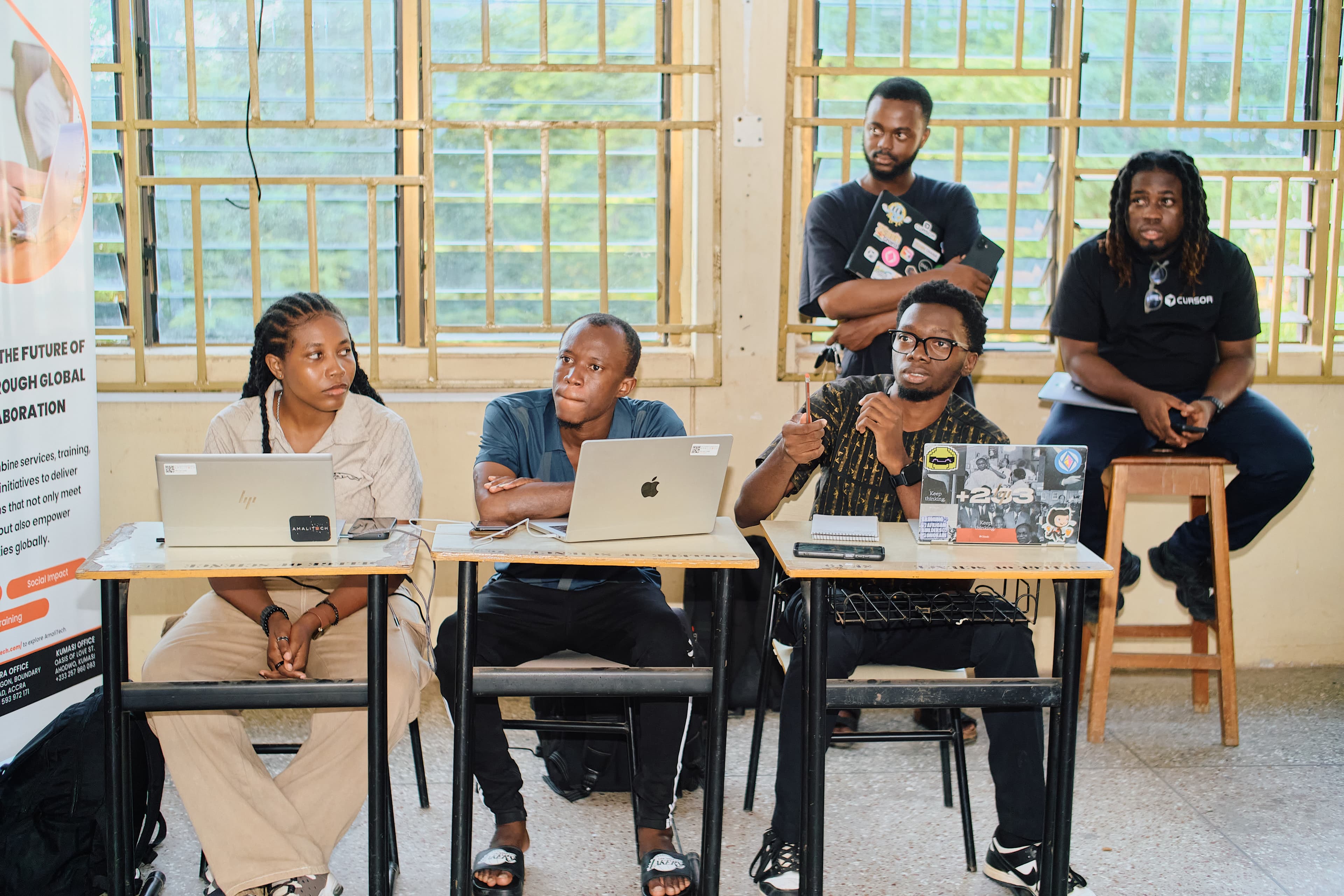 Cursor Hackathon — community photo